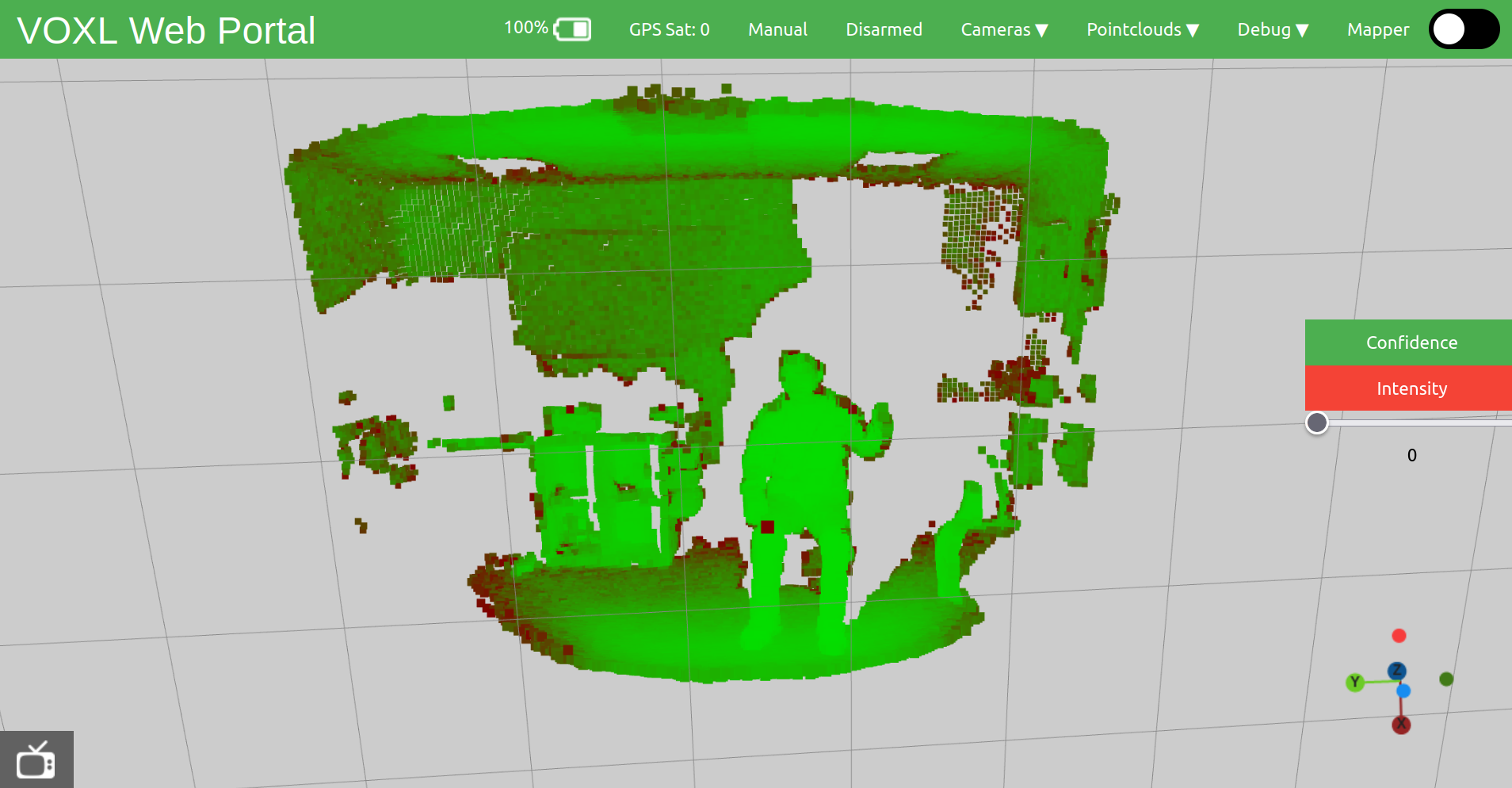 Time of Flight Point Cloud